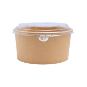1000 mL Round Salad Bowl + Lid (Qty 300)