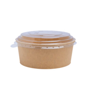 750 mL Round Salad Bowl + Lid (Qty 300)