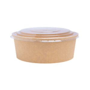 1300 mL Round Salad Bowl + Lid(Qty 300)