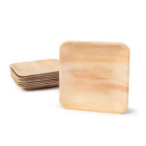6" Palm Leaf Square Plates (Qty 900) - Image 2