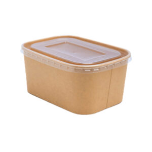 1000 mL Restangular Salad Bowl + Lid (Qty 300)